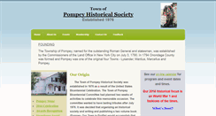 Desktop Screenshot of pompeyhistorical.org