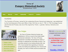 Tablet Screenshot of pompeyhistorical.org